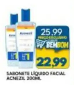 Rancho Bom Supermercados Sabonete líquido facial acnezil oferta