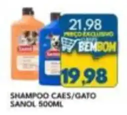 Rancho Bom Supermercados Shampoo caes/gato sanol oferta