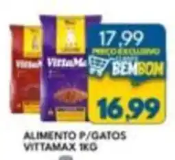 Rancho Bom Supermercados alimento p/gatos vittamax oferta