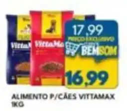 Rancho Bom Supermercados alimento p/cães vittamax oferta