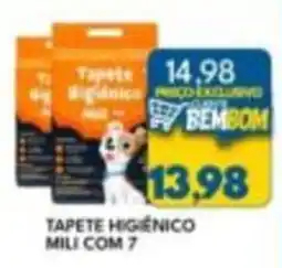 Rancho Bom Supermercados Tapete higiénico mili oferta