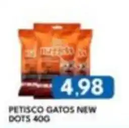 Rancho Bom Supermercados Petisco gatos new dots oferta
