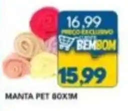 Rancho Bom Supermercados Manta pet boxim oferta