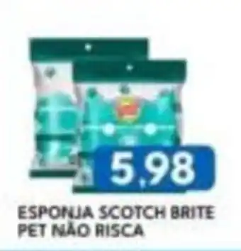 Rancho Bom Supermercados esponja scotch brite pet não riscas oferta