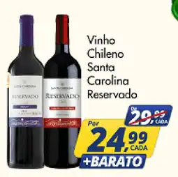 Delta Supermercados Vinho Chileno Santa Carolina Reservado oferta