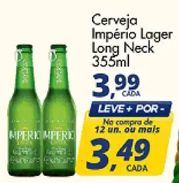 Delta Supermercados Cerveja império lager long neck oferta