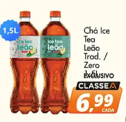 Delta Supermercados Chá Ice Tea Leão oferta