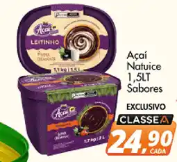Delta Supermercados Açaí Natuice Sabores oferta