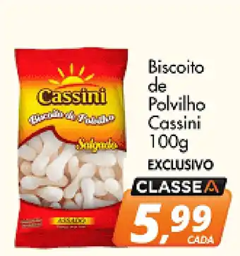 Delta Supermercados Biscoito de Polvilho Cassini oferta