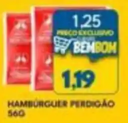 Rancho Bom Supermercados Hambúrguer perdigão oferta
