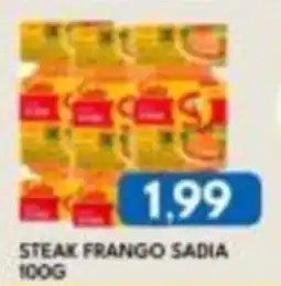 Rancho Bom Supermercados steak frango sadia oferta