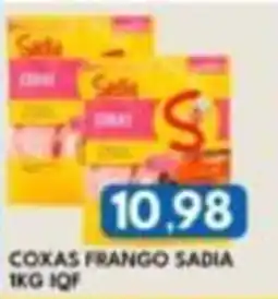 Rancho Bom Supermercados Coxas frango sadia oferta