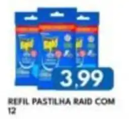 Rancho Bom Supermercados refil pastilha raid com oferta