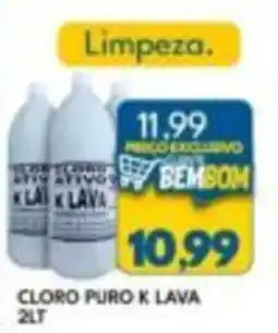 Rancho Bom Supermercados Cloro puro k lava oferta