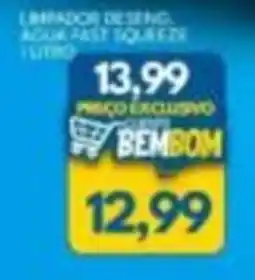 Rancho Bom Supermercados Água fast squeeze oferta
