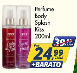 Delta Supermercados Perfume body splash kiss oferta