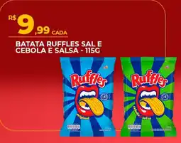 Supermercado Precito batata ruffles sal e cebola e salsa oferta