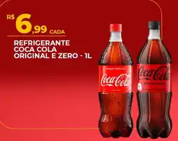 Supermercado Precito Refrigerante coca cola original e zero oferta