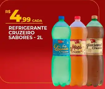 Refrigerante cruzeiro sabores