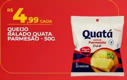 Supermercado Precito queijo ralado quata parmesão oferta
