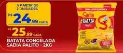 Supermercado Precito batata congelada sadia palito oferta