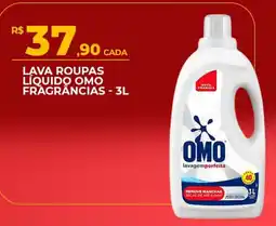Supermercado Precito Lava roupas líquido omo fragrâncias oferta