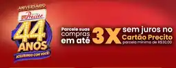 Supermercado Precito Cartão Precito oferta