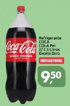 Supermercados Nori Refrigerante coca-cola pet sabor original oferta