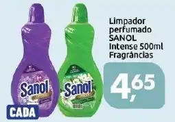 Supermercados Nori Limpador perfumado sanol intense fragrâncias oferta
