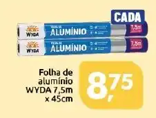 Supermercados Nori Folha de alumínio wyda oferta