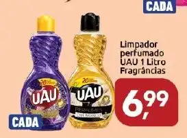 Limpador perfumado UAU 1 Litro Fragrâncias