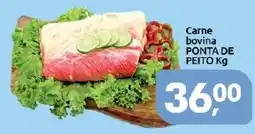 Supermercados Nori Carne bovina ponta de peito oferta