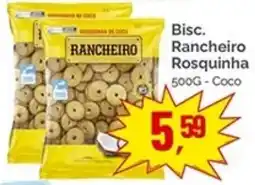 Supermercados Rena Bisc. Rancheiro Rosquinha oferta