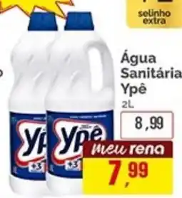 Supermercados Rena Água Sanitária Ypê oferta