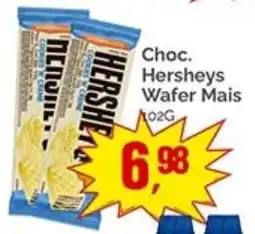 Supermercados Rena Choc. Hersheys Wafer Mais oferta
