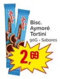 Supermercados Rena Bisc. Aymoré Tortini goG - Sabores oferta