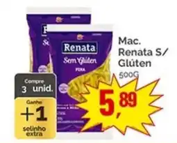 Supermercados Rena Mac. Renata S/ Glúten oferta