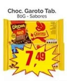 Supermercados Rena Choc. Garoto Tab. oferta