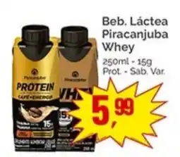 Supermercados Rena Beb. Láctea Piracanjuba Whey oferta