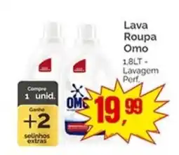 Supermercados Rena Lava Roupa Omo oferta