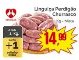 Supermercados Rena Linguiça Perdigão Churrasco oferta