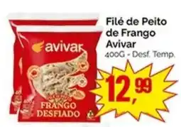 Supermercados Rena Filé de peito de frango avivar oferta