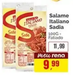 Supermercados Rena Salame italiano sadia oferta