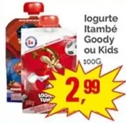 Supermercados Rena logurte Itambé Goody ou Kids oferta