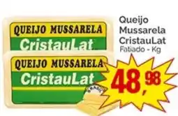 Supermercados Rena Queijo mussarela cristaulat oferta