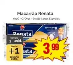 Supermercados Rena Macarrão renata oferta