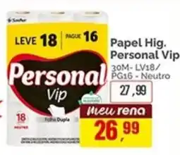 Supermercados Rena Personal vip oferta