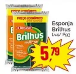 Supermercados Rena Esponja Brilhus oferta