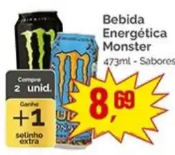 Supermercados Rena Bebida Energética Monster oferta