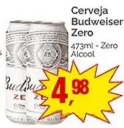 Supermercados Rena Cerveja Budweiser Zero oferta